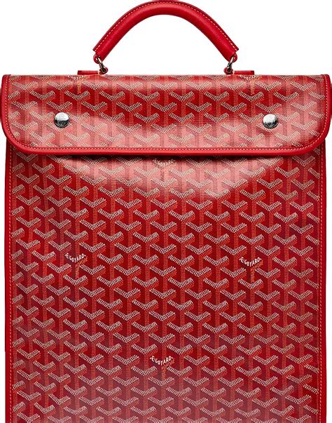 goyard red bag|red Goyard backpack.